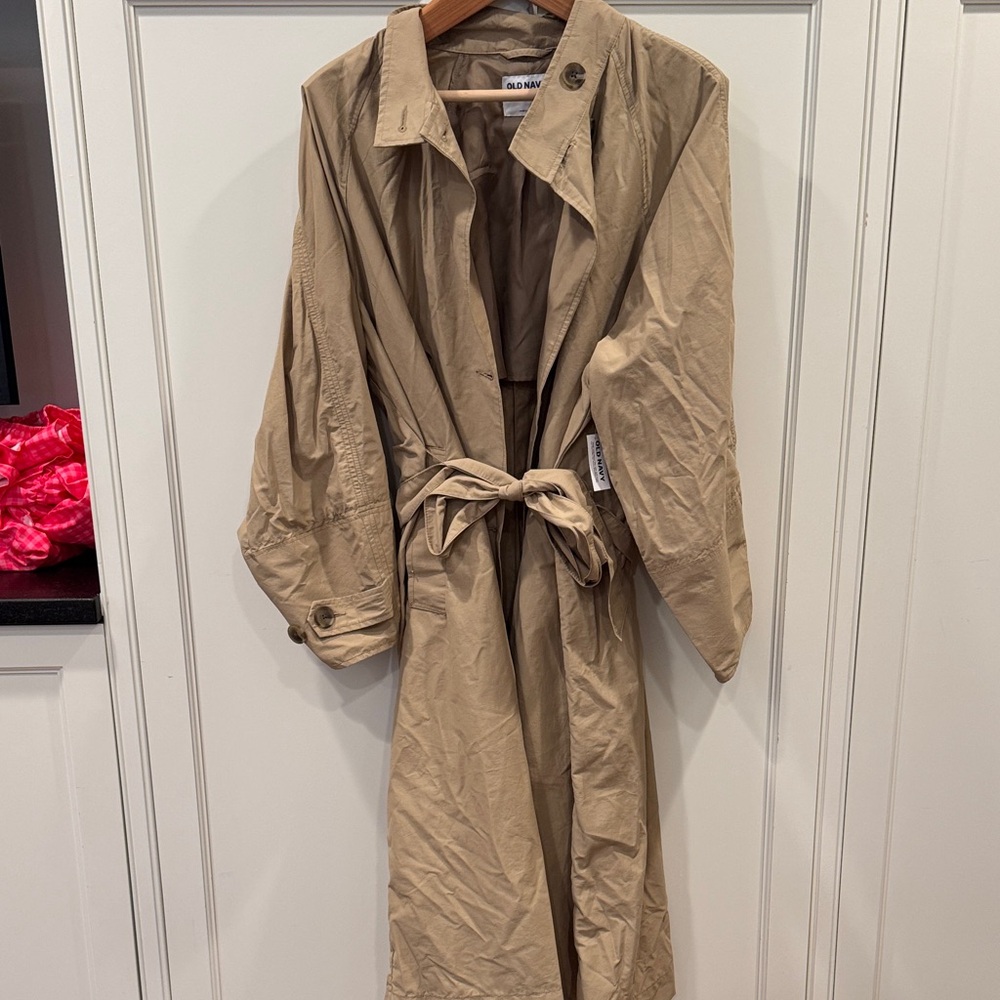 Tan Women's Trench Coat old navy
